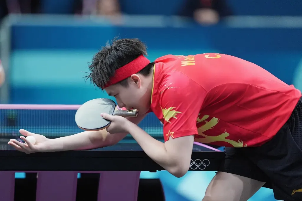 Wang Chuqin at Paris Olympics