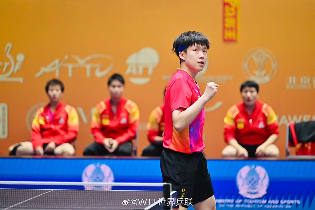 Wang Chuqin led Team China to gold at 2024 Asian Table Tennis Championships at Astana.