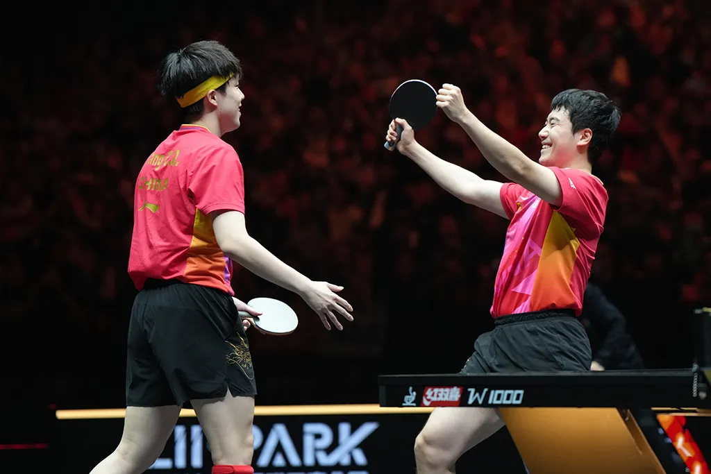 Wang Chuqin and Liang Jingkun won Men's Double at China Smash