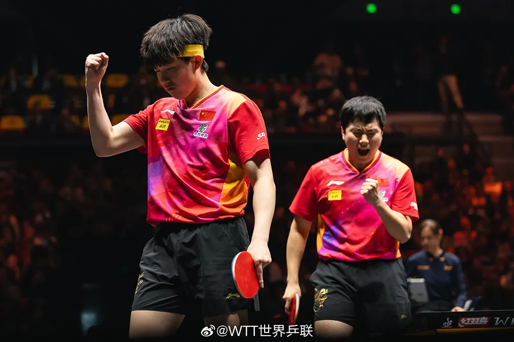 Wang Chuqin and Liang Jingkun won Men's Double at China Smash